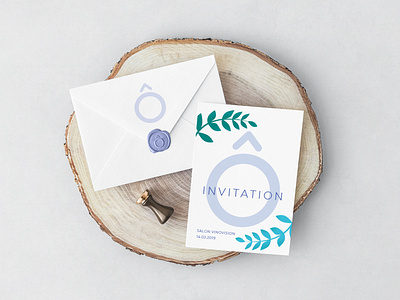 l'Ô - VIP invitation card concept