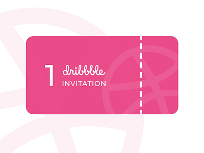 1 Dribbble invite giveaway - CLOSE