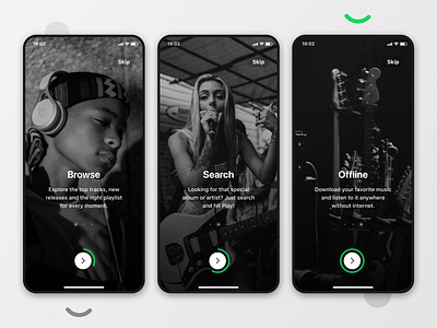 Onboarding - App Music