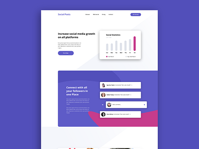 Landing art direction design digital art direction graphic design illustration landing page social media ui ui design user interface ux ux design uxui webdesign