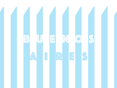 Buenos Aires art direction buenosaires challenge conceptual design flat graphic design illustration sticker weekly warm up