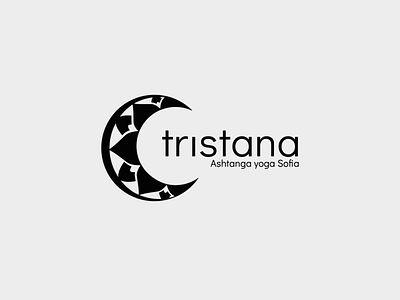 Logo Tristana art ashtanga ashtanga yoga branding design graphic design illustration logo logo concept logo design logo designer logo typo sing type typography vector yoga yoga logo
