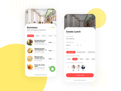 Lunch app by Antoaneta Yordanova for StanVision - UI/UX Design Agency ...