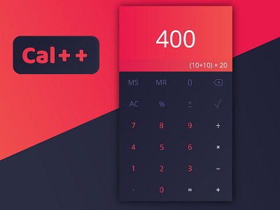 Calculator UI android app design calculator ios mobile screen