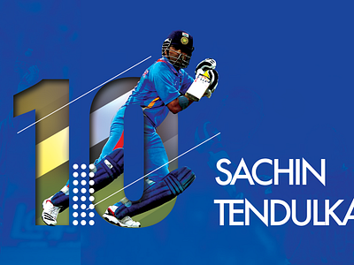 Sachin Tendulkar behance graphic design posterdesign posters