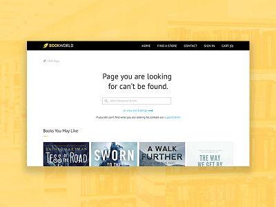 404 Page 404 book store error graphic design help landing page minimal portfolio ui ux uxdesign