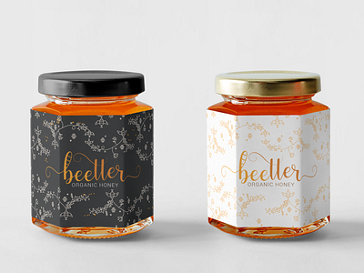 Packaging Beetter branding honey logo organic packaging photoshop