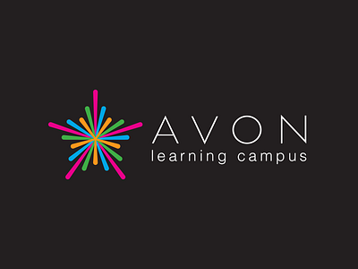 AVON Learning Campus community development education logo star
