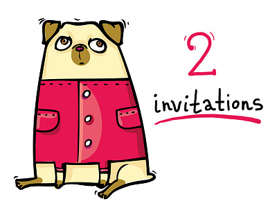 2 dribbble invite