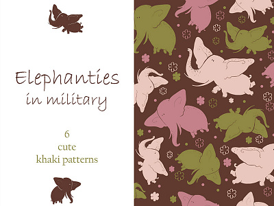 Elephanties patterns elephant pattern