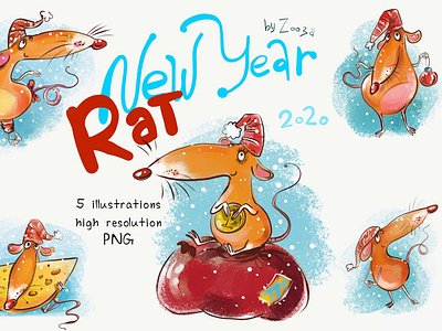 New Year Rat