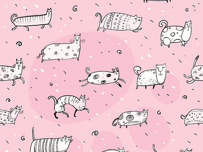 Cats pattern