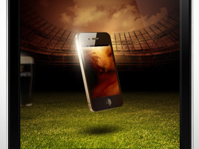 Guinness Rugby 2011 app guinness user interface