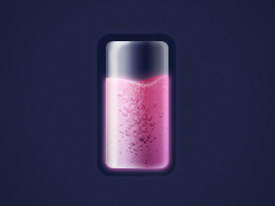 Loading progress bar pink ui loading fluid shine dark blue navy liquid