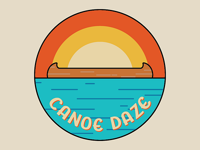 Canoe Patch illustrator
