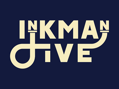 Inkman Jive logo name