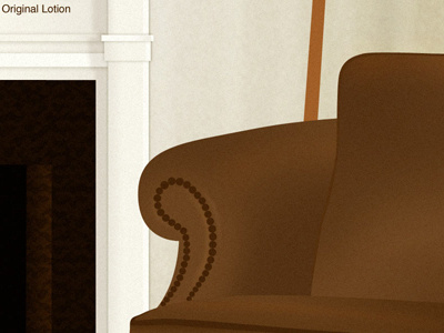 Liquids Infographic - chair armchair brown chair fireplace illustration infographic photoshop studs vintage wallpaper