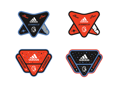 BBC X Adidas Patch Work badge brand patch space sport
