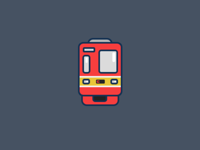 Commuterline commuterline flat icon train
