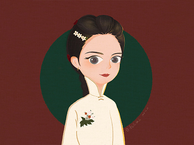 xiaolai~ girl illustration