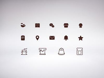 Coffee icons~ coffee