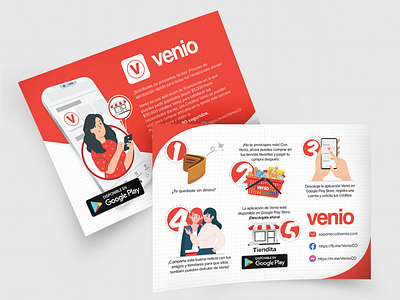 Venio App - Flyer Design