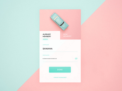 Daily UI: #001 Sign up