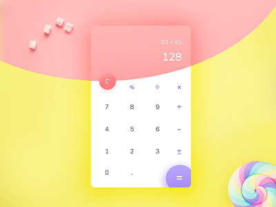 Daily UI: #004 Calculator