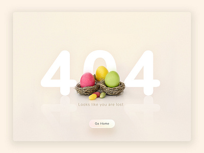 Daily UI: #008 404 Page
