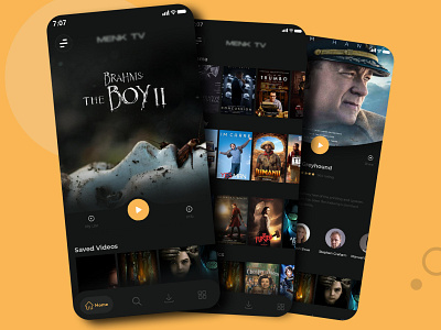 Netflix app Redesign app category detail play player typography ui ux video