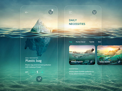 E-Commerce Shop (Single Item) | Daily UI #012 app app design app ui bag daily ui dailyui design e commerce app e commerce shop plastic sea ui 林位青