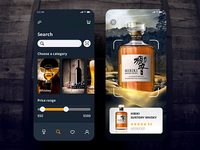 Search | Daily UI #022 alcohol app app design app ui daily ui dailyui design taiwan ui whiskey wine 林位青