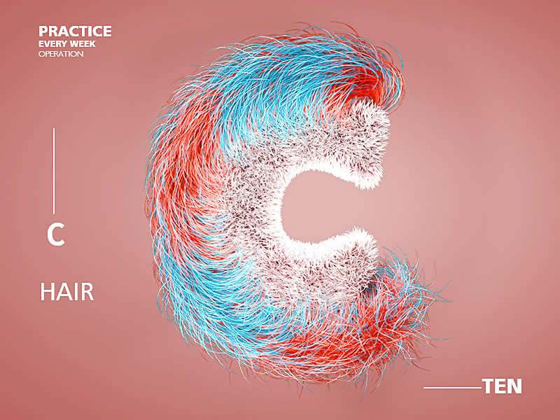 C hair by Tenmin on Dribbble