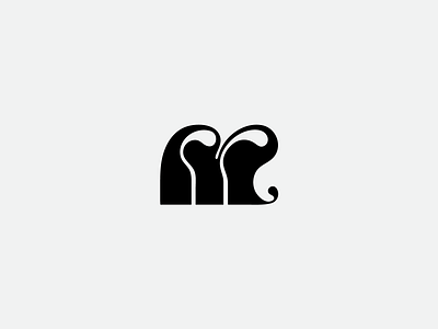 Muse. letter letter m logo logo design logomark logotype monogram symbol