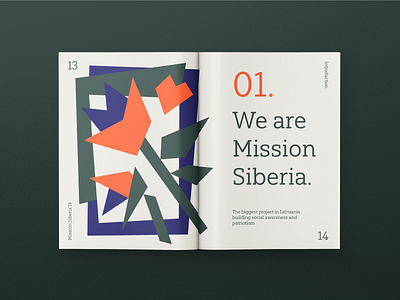 Mission Siberia'19 editorial concept