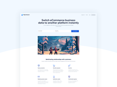 Migrationpro - Landing Page