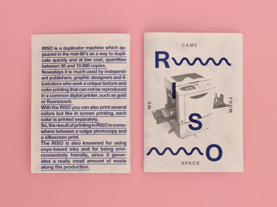 ABOUT RISOGRAPH brochure composition graphic illustration print riso risograph workshop