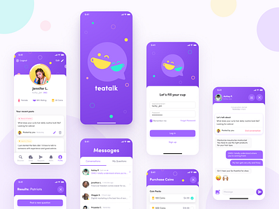 Social Messaging App Design