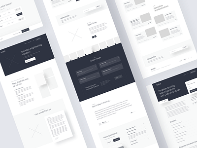 Bradfield — Wireframe 👨🏼‍💻