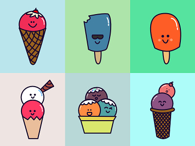Colours and Cream foodlove happiness icecream