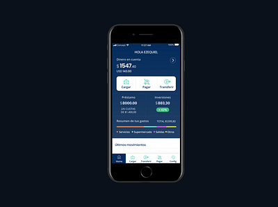 Concept UI - Digital Wallet App bank concept financial financial app mobile money ui user interface wallet