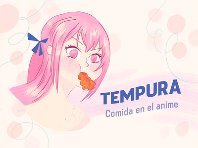 Food in anime | #2 Tempura anime design food illustration japan japanese japanese food kawaii manga tempura