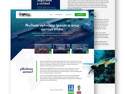 Website Redesign cargo corporate corporate design corporate website ocean oil cargo shipment ships ui ui ux ui ux design uidesign