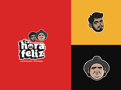 La Hora Feliz Podcast Branding Concept