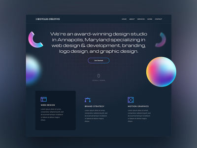 Hero banner proposal by Ronald García on Dribbble