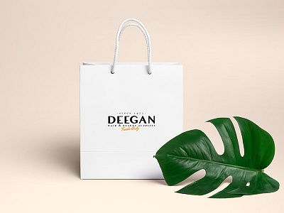 Deegan Logo beauty salon cosmetics make up salon