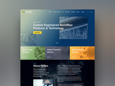 Redesign proposal home app landing page medical science uidesign