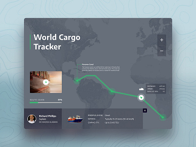 UI Challenge 020 Location Tracker cargo daily challange location location app location tracker maps tracker ui ux design ui challange uidesign