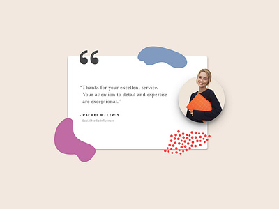 UI Challenge 039 Testimonial testimonials ui ux design ui 100day ui challenge uidesign