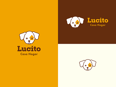 UI Challenge 052 Logo branding dog dog house dog rescue icon illustration logo shelter ui 100day ui challenge vector